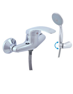 Shower lever mixer MISSISSIPPI - Barva chrom,Rozměr 100 mm