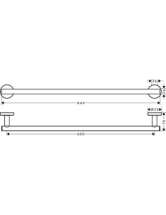 Ridder Bathroom Curtain Neptun 46413 - 1