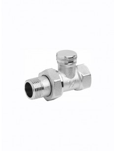 Straight lockshield regul. valve 3604 - 1