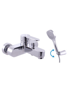 Bath lever mixer ZAMBEZI - Barva Chrom,Rozměr 150 mm