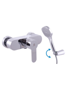 Shower lever mixer with accessories ZAMBEZI - Barva...