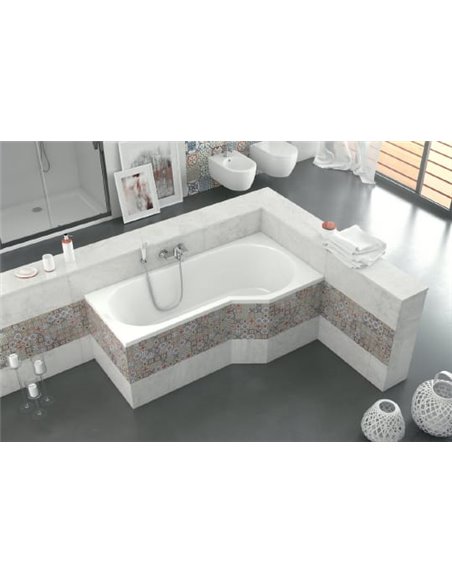 Акриловая ванна Excellent Be Spot 160x80 правая + каркас - 5