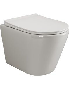 Ceramica Nova Wall Hung Toilet Highlight Rimless CN1804 - 1