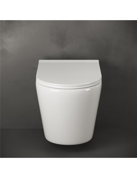 Ceramica Nova Wall Hung Toilet Highlight Rimless CN1804 - 2