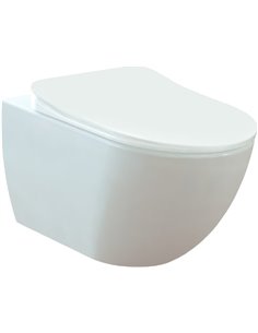 Creavit Wall Hung Toilet Free FE320.00100 - 1