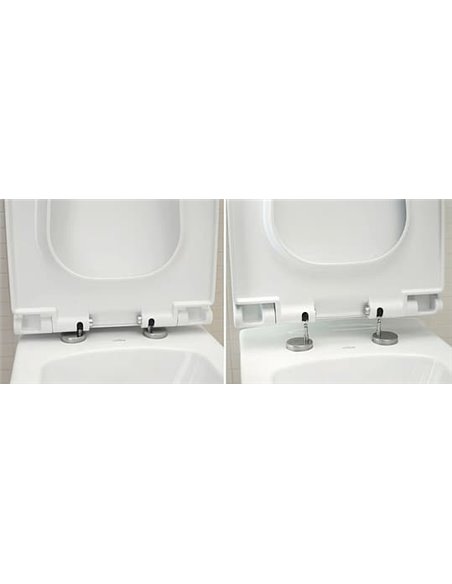 Cersanit Wall Hung Toilet City New clean on - 2