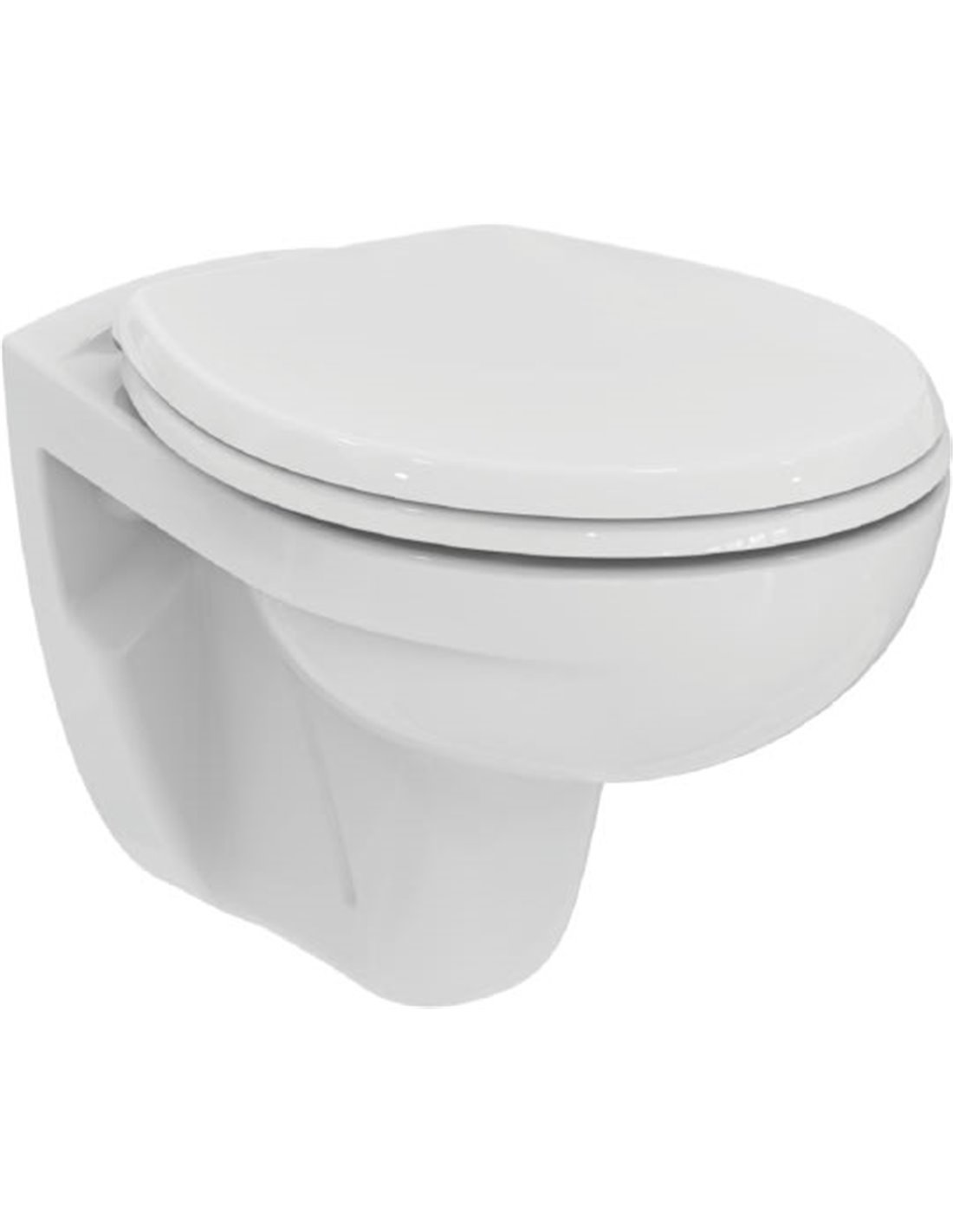 Ideal Standard Eurovit - Cuvette WC à poser, Rimless, blanc WV02501