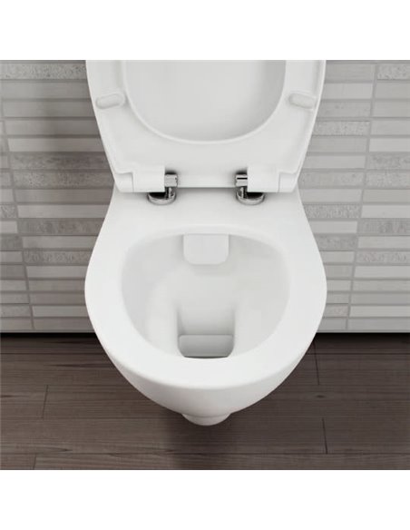 VitrA Wall Hung Toilet S20 7741B003-0075 - 6