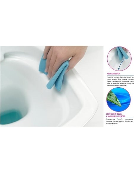 Cersanit Toilet Parva new clean on - 5