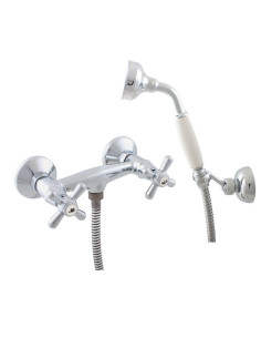 Shower lever mixer MORAVA RETRO - Barva Chrom,Rozměr 100 mm