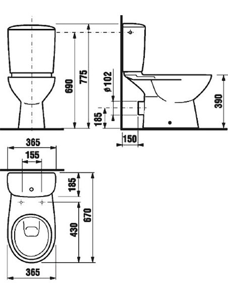 Jika Toilet Olymp 2261.6 - 7