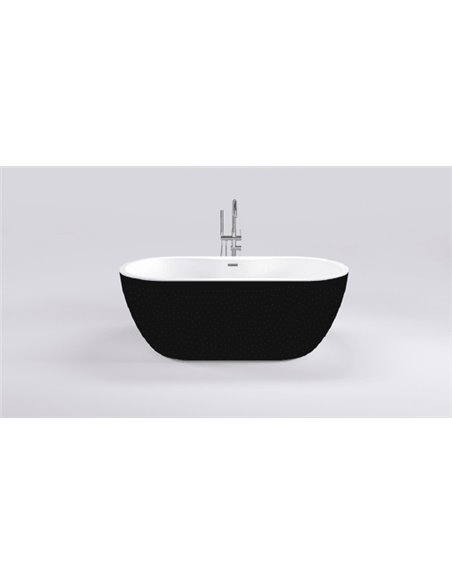 Black&White Acrylic Bath Swan SB111 black - 2