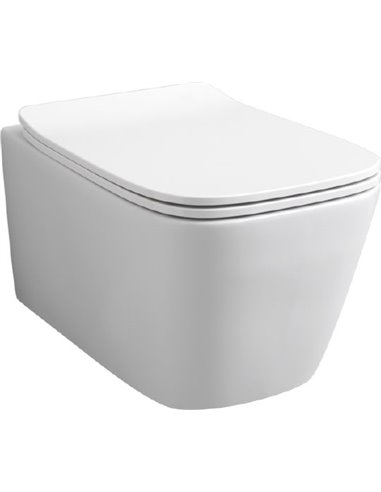 ArtCeram Wall Hung Toilet A16 ASV003 Rimless - 1