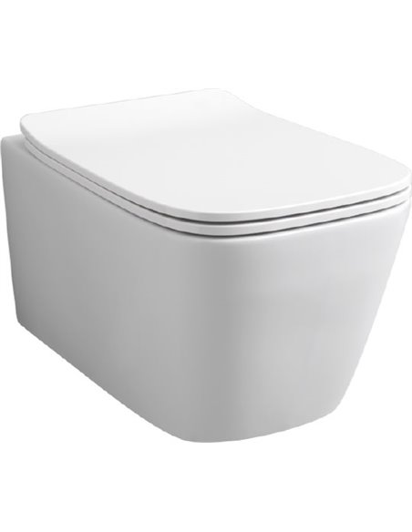 ArtCeram Wall Hung Toilet A16 ASV003 Rimless - 1