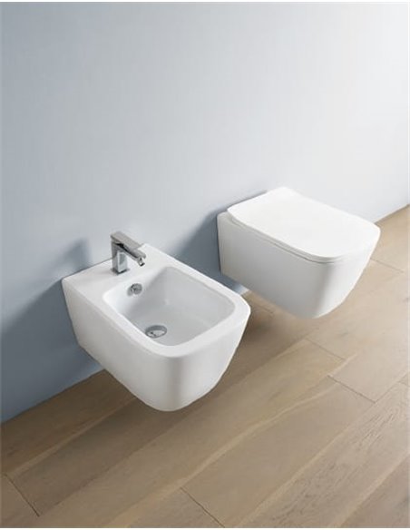 ArtCeram Wall Hung Toilet A16 ASV003 Rimless - 3