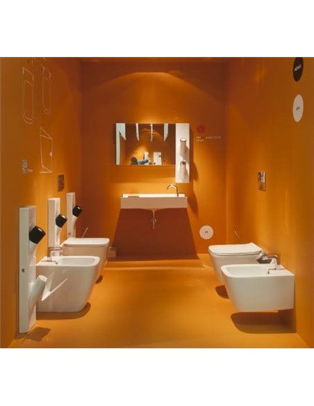 ArtCeram Wall Hung Toilet A16 ASV003 Rimless - 4