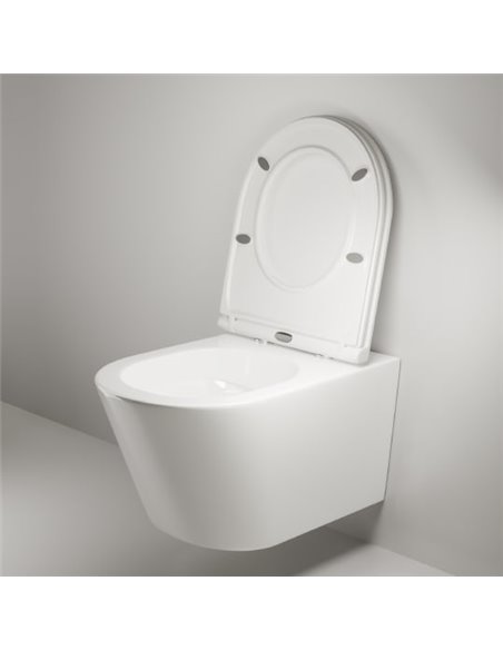 Ceramica Nova Wall Hung Toilet Trend Rimless 111010 S - 4