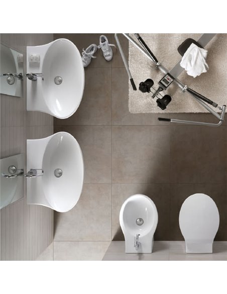 Hatria Wall Hung Toilet Nido - 5