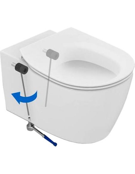 Ideal Standard Wall Hung Toilet Connect AquaBlade E047901 - 7