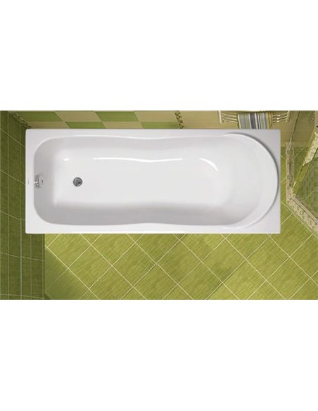 Акриловая ванна Vagnerplast Penelope 170x70 ультра белый - 2