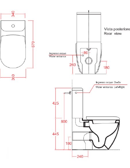 ArtCeram tualetes pods File FLV003 - 3