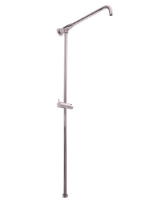 Shower bar for shower mixers - Barva chrom