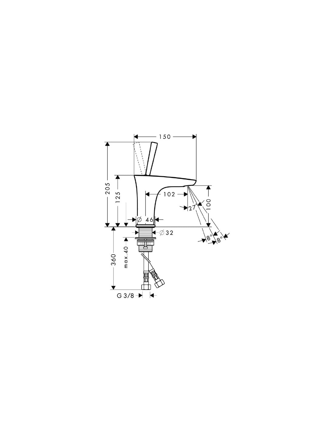 VitrA Wall Hung Toilet Valarte 7805B0030075 magma.lv