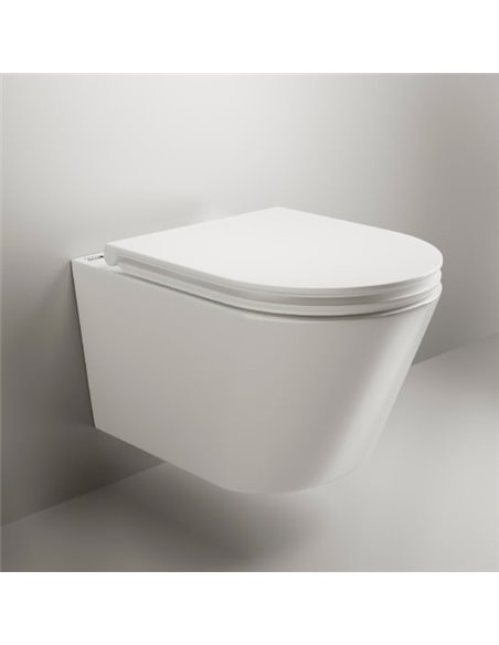 Ceramica Nova Wall Hung Toilet Trend Rimless 111010 - 4