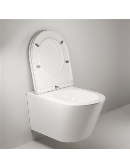 Ceramica Nova Wall Hung Toilet Trend Rimless 111010 - 5