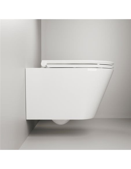Ceramica Nova Wall Hung Toilet Trend Rimless 111010 - 6