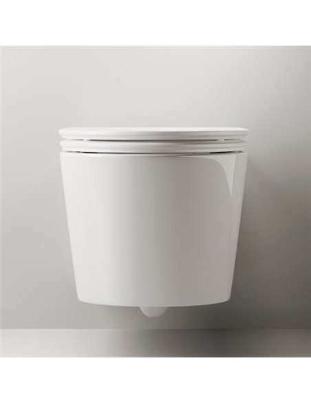 Ceramica Nova Wall Hung Toilet Trend Rimless 111010 - 7