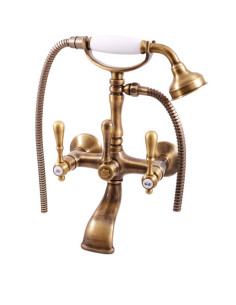 Bath mixer MORAVA RETRO bronze - Barva stará mosaz,Rozměr...