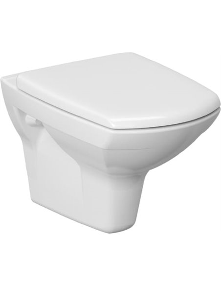 Cersanit Wall Hung Toilet Carina new clean on - 1