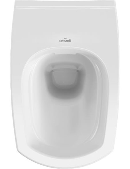 Cersanit Wall Hung Toilet Carina new clean on - 3