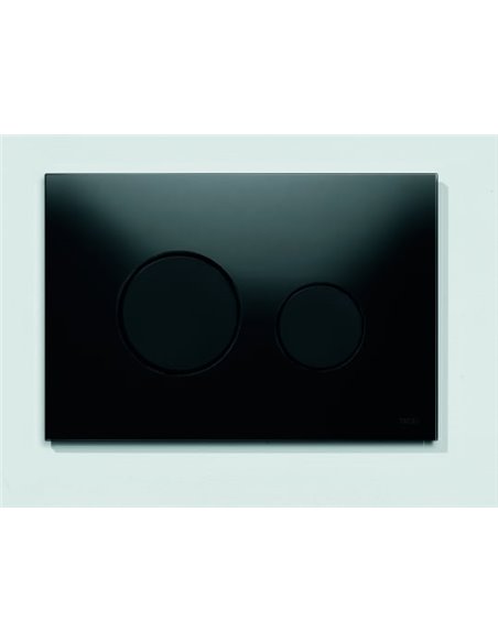 Кнопка смыва TECE Loop 9240657 черное стекло, кнопки черные - 2