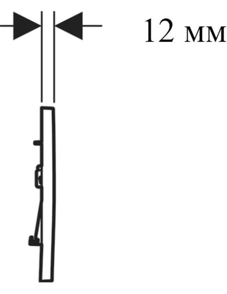 Geberit poda skalošanas poga Sigma 30 115.883.JQ.1 - 4