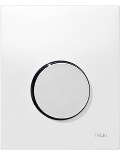 Кнопка смыва TECE Loop Urinal 9242627 белая, кнопка хром - 1