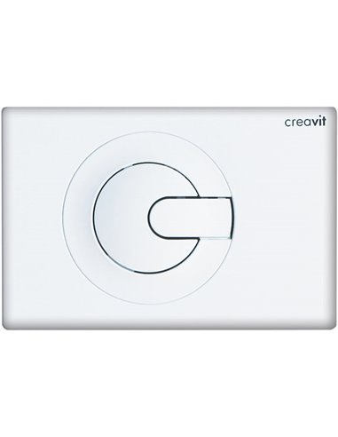 Кнопка смыва Creavit Power GP5001.00 белая - 1