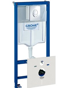 Система инсталляции для унитазов Grohe Rapid SL 38750001 4 в 1 с кнопкой смыва - 1