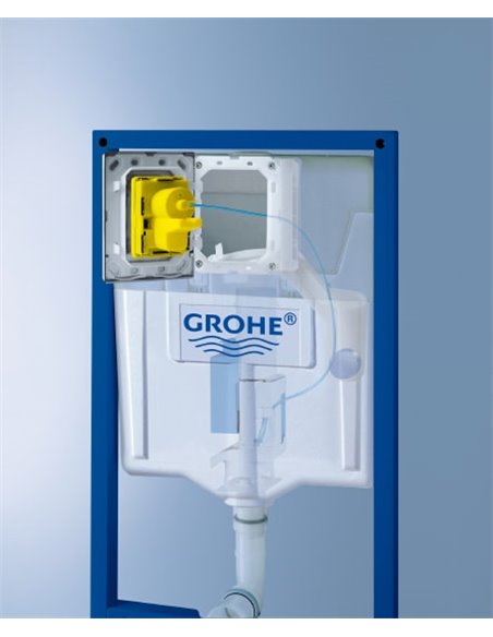 Система инсталляции для унитазов Grohe Rapid SL 38750001 4 в 1 с кнопкой смыва - 14