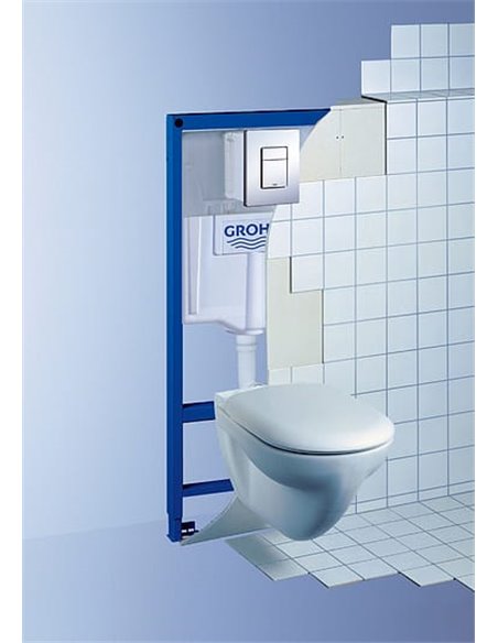 Grohe Toilet Wall Mounting Frame Rapid SL 38721001 - 17