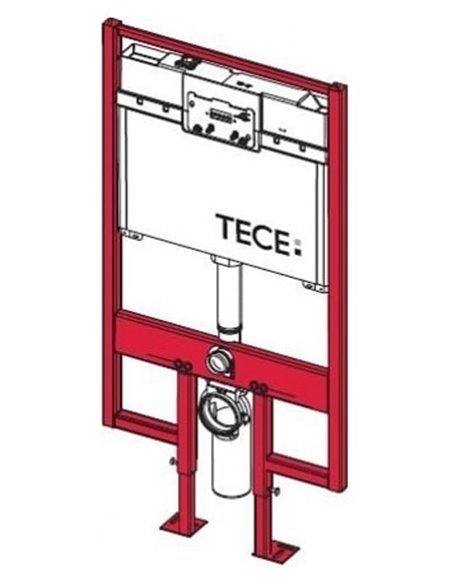 Система инсталляции для унитазов TECE TECEprofil 9 300 040 глубина 8 см - 5