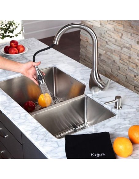 Kraus Kitchen Sink KHU-123-32 - 5