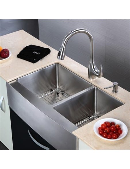 Kraus Kitchen Sink KHF-203-33 - 4