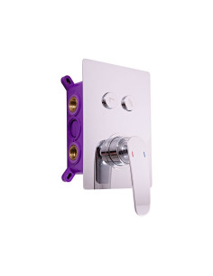 Built-in shower lever mixer TIGRIS CHROME - Barva Chrom