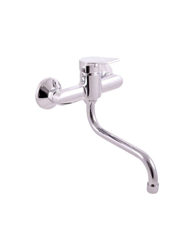 Sink lever mixer wall-mounted COLORADO - Barva chrom,Rozměr 100 mm