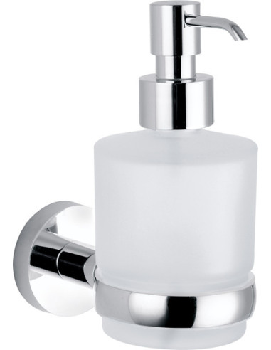 Soap dispenser glass Bathroom accessory COLORADO - Barva chrom