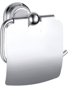 Paper holder with cover chrome Bathroom accessory MORAVA...