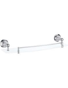 Glass shelf  500 mm chrome Bathroom accessory MORAVA...