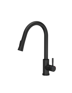 JULIA SteelQ Pull Out + Stream Change kitchen faucet pure...